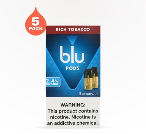 My Blu Pods Rich Tobacco 2.4% 5 pack 2 count
