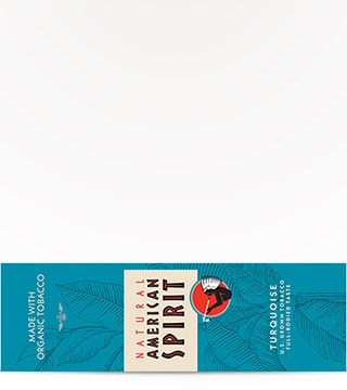 Natural American Spirit Turquoise carton