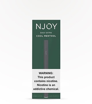 NJOY Daily Extra Cool Menthol 6% 5 count
