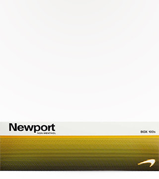 Newport Non-Menthol Gold carton