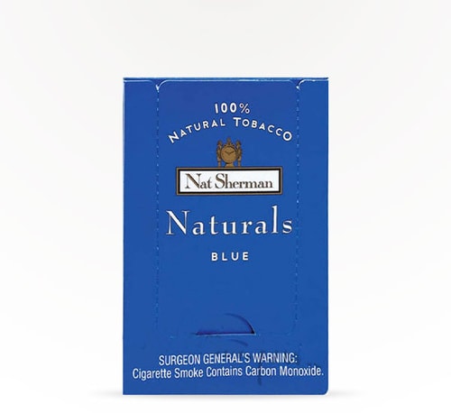 Nat Sherman Naturals Blue Carton