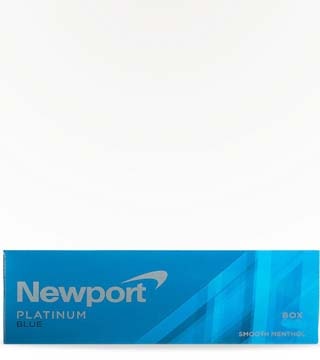 Newport Platinum Blue Carton