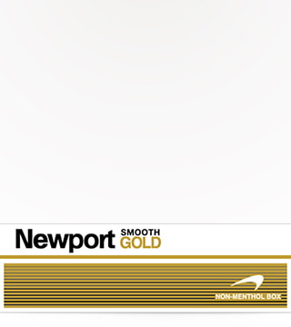 Newport Non-Menthol Smooth Gold carton