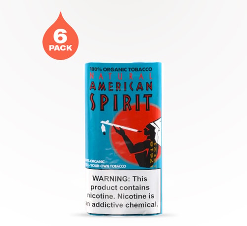 Natural American Spirit Roll-Your-Own Turquoise 6 pack 1.41 oz