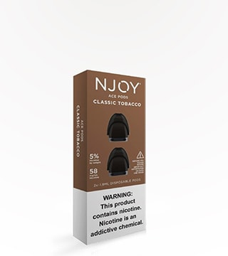 NJOY Ace Pods Classic Tobacco 2.4% 2 count
