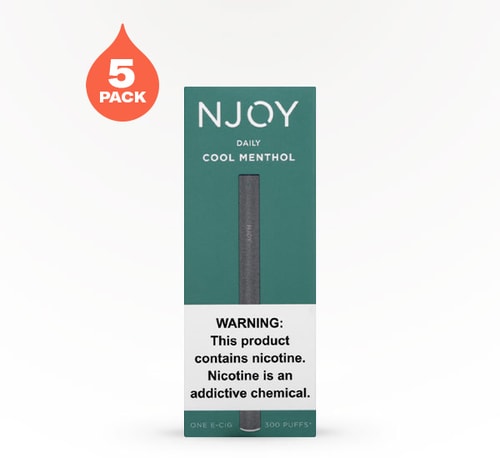 NJOY Daily Cool Menthol 4.5% 5 count