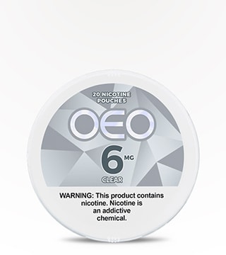 OEO Pouches Clear 6 mg 20 pouches