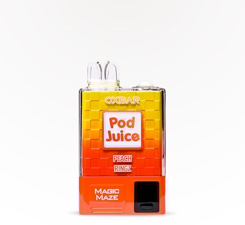 OXBAR x Pod Juice Magic Maze Peach Ringz 5% 18 ml