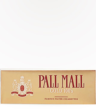 Pall Mall Gold 100's Carton