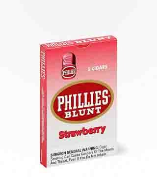 Phillies Blunt Strawberry Cigarillos 5 Pack