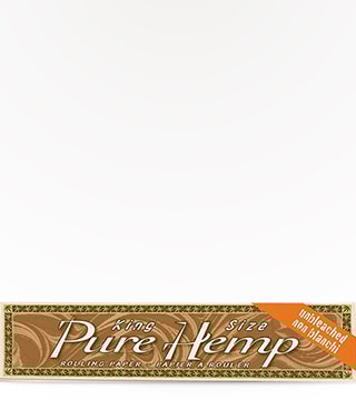 Pure Hemp King Size Rolling Paper 33 count