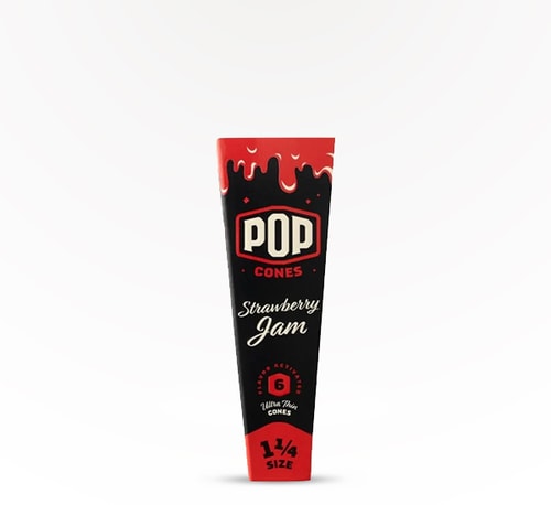 Pop Cones 1.25 Strawberry Jam 6 count