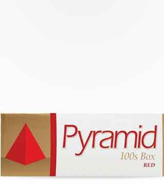 Pyramid Red 100's Carton