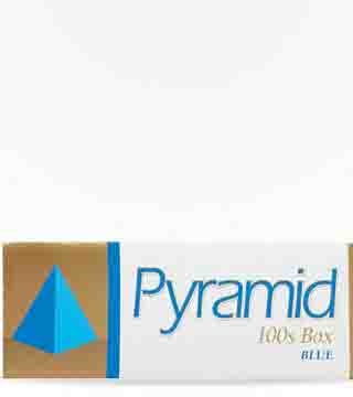 Pyramid Blue 100's carton