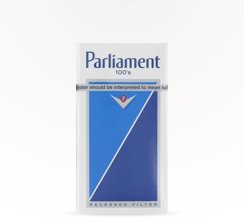 Parliament White 100's Pack