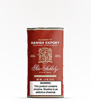 Peter Stokkebye Danish Export Cigarette Tobacco 1.23 oz