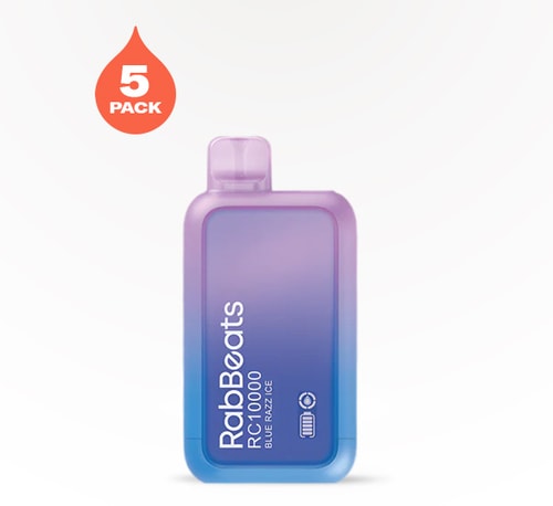 RabBeats RC10000 Blue Razz Ice 5% 5 count