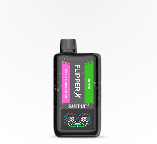 RUFPUF Flipper X 32000 Skittz + Sour Bubble Gum 5% 25 ml