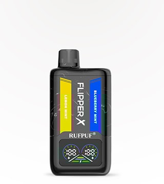 RUFPUF Flipper X 32000 Blueberry Mint + Lemon Mint 5% 25 ml