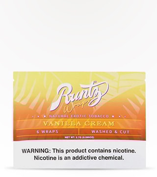 Runtz Wraps Vanilla Cream 6 count