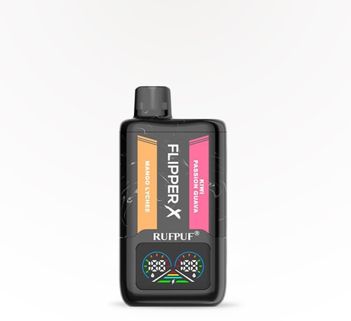 RUFPUF Flipper X 32000 Kiwi Passion Guava + Mango Lychee 5% 25 ml