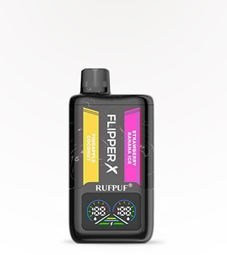 RUFPUF Flipper X 32000 Pineapple Coconut + Strawberry Banana Ice 5% 25 ml
