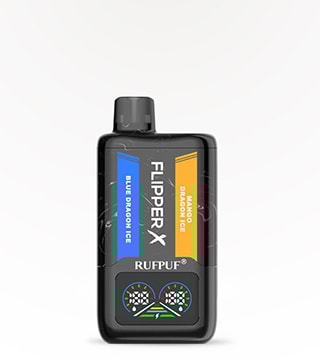 RUFPUF Flipper X 32000 Mango Dragon Ice + Blue Dragon Ice 5% 25 ml