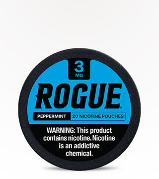 Rogue Nicotine Pouches Peppermint 3 mg 20 pouches