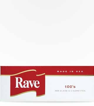 Rave Red 100's Carton