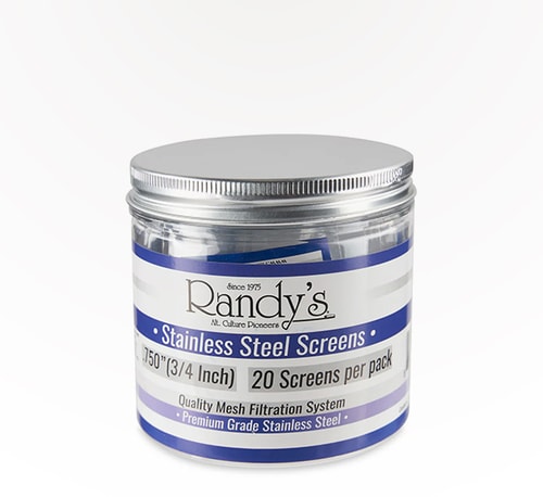 Randy's 0.75 Brass Mesh Screen 20 count