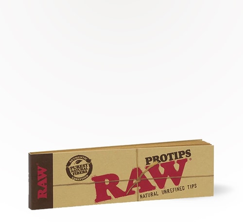 RAW Protips Natural Unrefined Tips 21 count