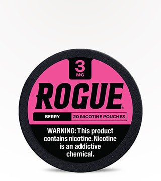 Rogue Nicotine Pouches Berry 3 mg 20 pouches