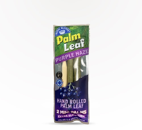 Royal Blunts Palm Leaf Mini Purple Haze 2 count