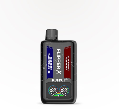 RUFPUF Flipper X 32000 Blackberry Raspberry + Blueberry Watermelon Ice 5% 25 ml