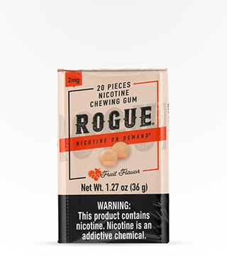 Rogue Nicotine Gum Fruit 2 mg 20 pieces