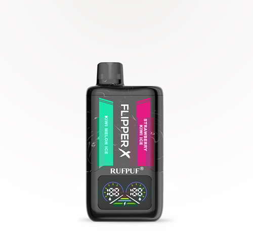 RUFPUF Flipper X 32000 Strawberry Kiwi Ice + Kiwi Melon Ice 5% 25 ml