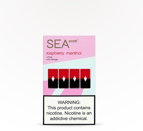 SEA Pods Raspberry 4 Pack