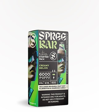 Spree Bar 6000 Kit Creamy Melon 5% 12 ml