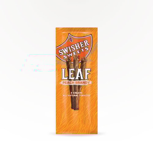 Swisher Sweets Leaf Peach Brandy 3 Pack