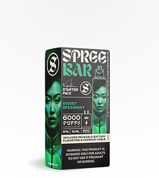 Spree Bar 6000 Kit Sweet Spearmint 5% 12 ml