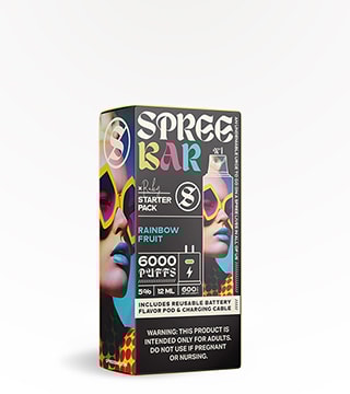 Spree Bar 6000 Kit Rainbow Fruit 5% 12 ml