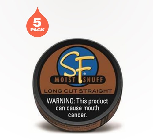 Smoker Friendly Long Cut Straight 5 pack 1.2 oz