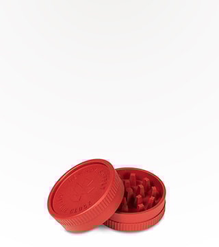Smokezilla 2-Piece Hemp Resin Grinder (Red) Single
