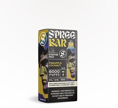 Spree Bar 6000 Kit Pineapple Coconut 5% 12 ml