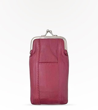 Smokezilla Leatherette Cigarette Pouch with Coin Wallet (Pink) Single