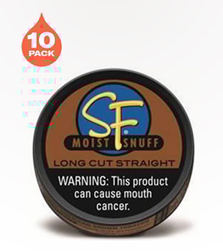Smoker Friendly Long Cut Straight 10 pack 1.2 oz