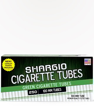 Shargio Menthol 100's Cigarette Tubes 200 pack