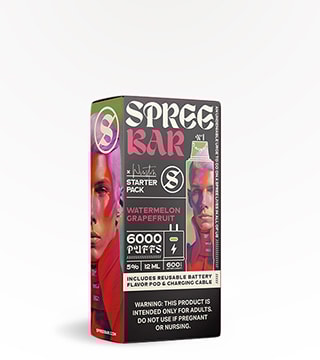Spree Bar 6000 Kit Watermelon Grapefruit 5% 12 ml