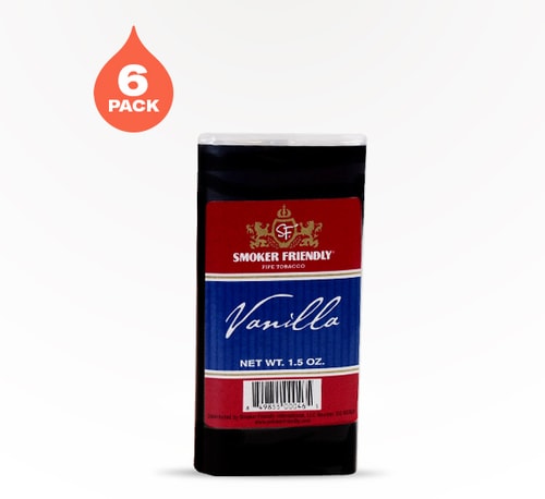 Smoker Friendly Pipe Tobacco Vanilla 6 pack 1.5 oz