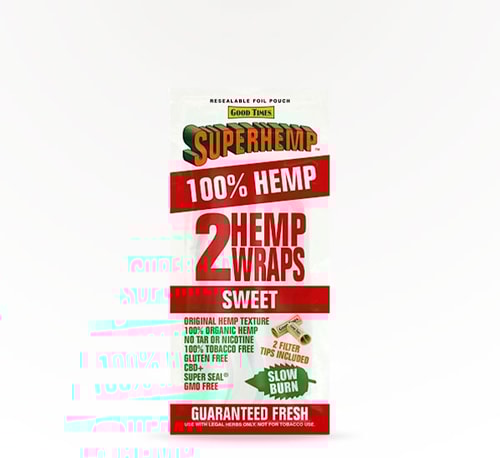 Superhemp Sweet Hemp Wraps 2 Count
